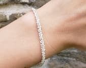 Product image thumbnail 1 for Margherita Chain Bracelet | .925 Sterling Silver (6.5", 7", 7.5" + 8" lengths)