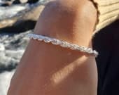 Product image thumbnail 5 for 4.6mm Rope Bracelet | .925 Sterling Silver (7", 7.5", 8" + 8.5" lengths)