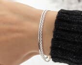 Product image thumbnail 9 for 3mm Bismark Chain Bracelet | .925 Sterling Silver (6.5", 7", 7.5" +  8" lengths)