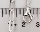 Product image thumbnail 7 for Paperclip Bracelet (Flat) | .925 Sterling Silver (6.5", 7", 7.5" + 8" lengths)