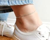 Product image thumbnail 7 for 3mm Figaro Anklet | .925 Sterling Silver (9.5"+ 1" extension (adjustable) length)