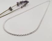 Product image thumbnail 6 for 1.8mm Rope Chain Necklace | .925 Sterling Silver (16", 18", 20", 22", 24", + 36" lengths)