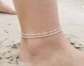 Product image thumbnail 8 for Fine Ball Anklet | .925 Sterling Silver (9.5" + 1" extension (adjustable) length)