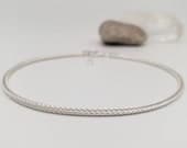 Product image thumbnail 2 for Foxtail Anklet | .925 Sterling Silver (9.5" + 1" extension (adjustable) length)