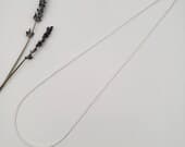 Product image thumbnail 7 for 1.2mm Foxtail Chain Necklace | .925 Sterling Silver (16", 18", 20", 22", 24" lengths)