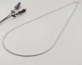 Product image thumbnail 4 for 1.2mm Foxtail Chain Necklace | .925 Sterling Silver (18", 20", 22", 24" lengths)