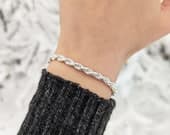 Product image thumbnail 8 for 4.6mm Rope Bracelet | .925 Sterling Silver (7", 7.5", 8" + 8.5" lengths)