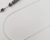Product image thumbnail 3 for 1.2mm Foxtail Chain Necklace | .925 Sterling Silver (16", 18", 20", 22", 24" lengths)