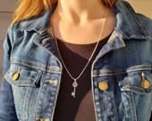 Product image thumbnail 5 for 1.2mm Foxtail Chain Necklace | .925 Sterling Silver (16", 18", 20", 22", 24" lengths)
