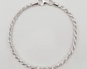 Product image thumbnail 3 for Rope Bracelet | .925 Sterling Silver (2.6 mm) 6.5", 7", 7.5", 7.75" and 8" lengths