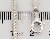 Product image thumbnail 6 for 2.1mm Foxtail Chain | .925 Sterling Silver (18", 20" + 22" lengths)