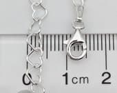 Product image thumbnail 4 for Hearts Chain Bracelet | .925 Sterling Silver (6.5", 7",+  7.5" lengths)