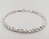 Product image thumbnail 2 for Margherita Chain Bracelet | .925 Sterling Silver (6.5", 7", 7.5" + 8" lengths)