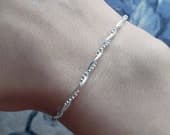 Product image thumbnail 5 for Twisted Chain Bracelet | .925 Sterling Silver (6.5", 7", 7.5", 8" lengths)