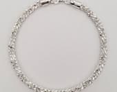 Product image thumbnail 3 for Margherita Chain Bracelet | .925 Sterling Silver (6.5", 7", 7.5", 8" + 8.5" lengths)