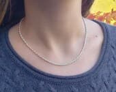 Product image thumbnail 4 for 2.6mm Rope Chain Necklace | .925 Sterling Silver (16", 18", 20" + 22" lengths)