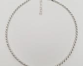 Product image thumbnail 3 for 1.8mm Rope Anklet | .925 Sterling Silver (9.25" + 1" extension (adjustable) length)