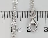 Product image thumbnail 5 for Starburst Curb Chain Bracelet | .925 Sterling Silver (7.5" length)