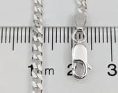 Product image thumbnail 6 for 2.7mm Curb Anklet | .925 Sterling Silver (9.75"+ 1" extension (adjustable) length)