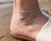 Product image thumbnail 9 for 1.8mm Rope Anklet | .925 Sterling Silver (9.25"/9.5" + 1" extension (adjustable) length)