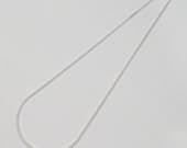 Product image thumbnail 5 for 2.2mm Curb Chain Necklace | .925 Sterling Silver ( 16", 18", 20", + 22" lengths)