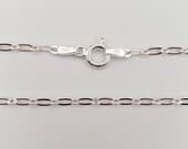 Product image thumbnail 7 for Figaro-Rolo Chain Necklace | .925 Sterling Silver (16", 20", 22" lengths) Dainty Chain