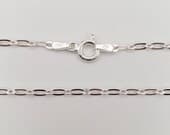 Product image thumbnail 7 for Figaro-Rolo Chain Necklace | .925 Sterling Silver (16", 18", 20", 22" lengths) Dainty Chain