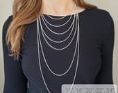 Product image thumbnail 9 for Snake Chain Necklace | .925 Sterling Silver (16", 18", 20", 22", 24", 30", 36" lengths)