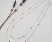 Product image thumbnail 6 for Snake Ball Necklace | .925 Sterling Silver (14", 16", and 18" lengths)