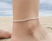 Product image thumbnail 6 for Foxtail Anklet | .925 Sterling Silver (9.5" + 1" extension (adjustable) length)