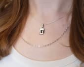 Product image thumbnail 5 for Figaro-Rolo Chain Necklace | .925 Sterling Silver (16", 20", 22" lengths) Dainty Chain