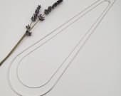 Product image thumbnail 4 for Snake Chain Necklace | .925 Sterling Silver (16", 18", 20", 22", 24", 30", 36" lengths)