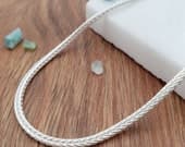 Product image thumbnail 1 for Foxtail Anklet | .925 Sterling Silver (9.5" + 1" extension (adjustable) length)