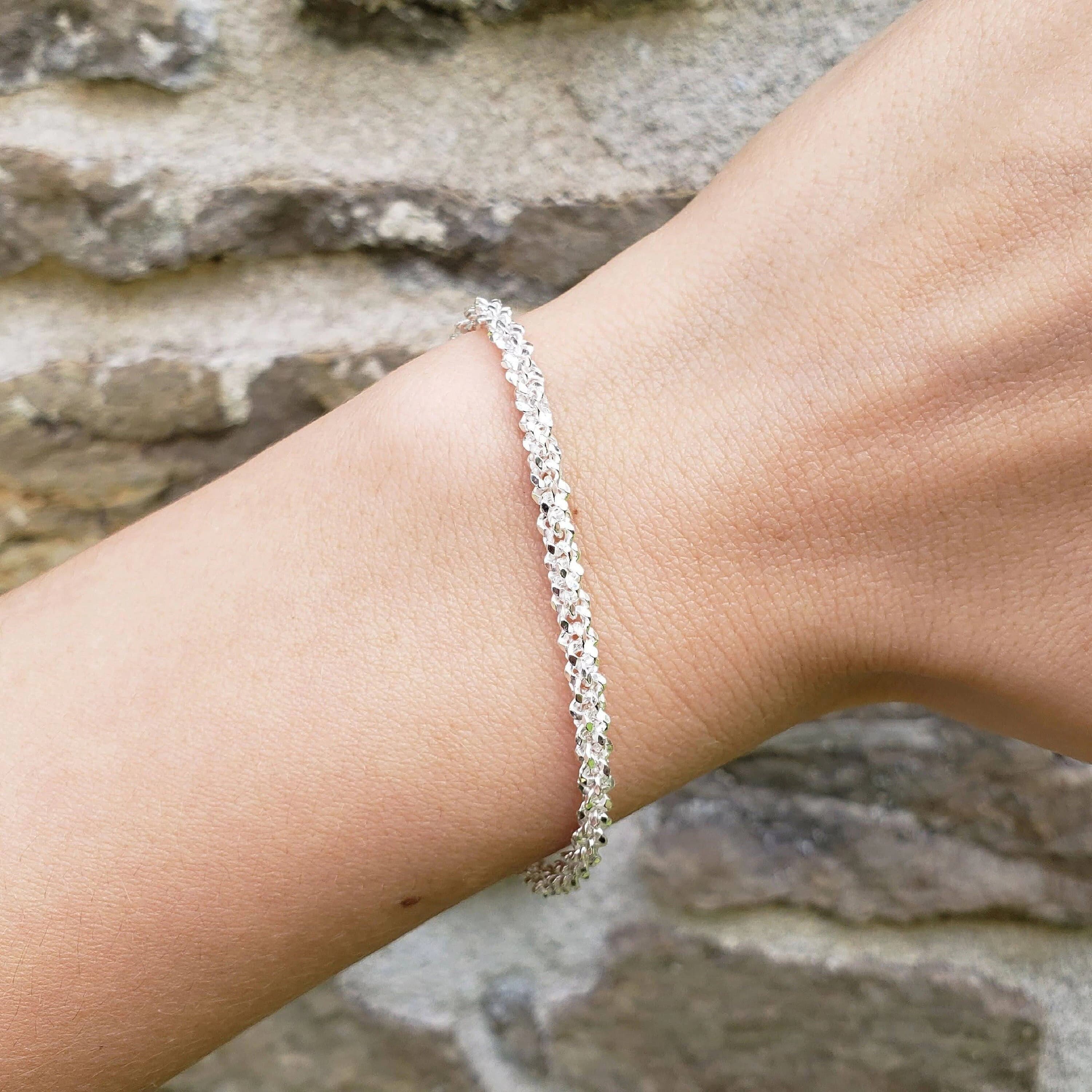 Product gallery image 1 for Margherita Chain Bracelet | .925 Sterling Silver (6.5", 7", 7.5", 8" + 8.5" lengths)